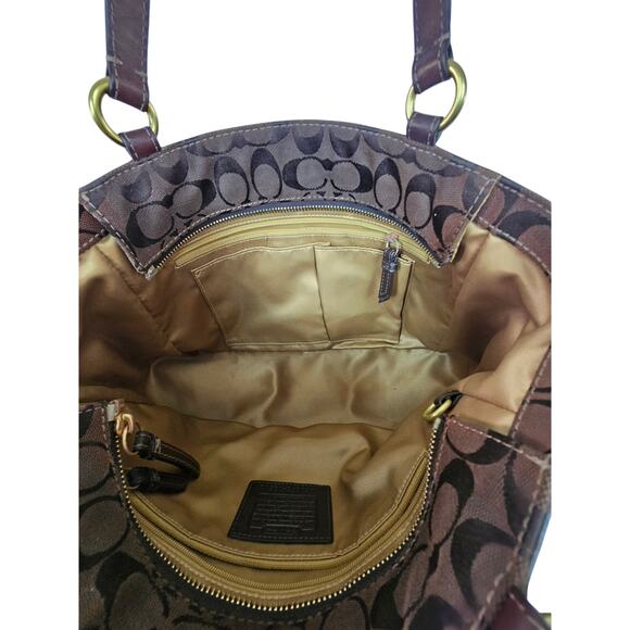 Coach EW Patchwork Tote- 13516 - Picture 9 of 9